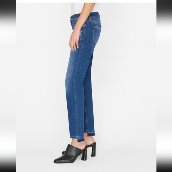 Le Garcon Stagger Hem in Azure - Picture 4 of 8